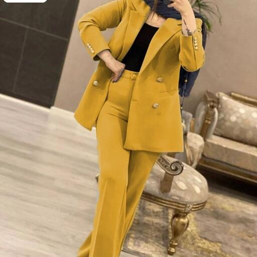 کت شلوار زنانه کت و شلوار مجلسی  کت و شلوار دخترانه مازراتی غزال